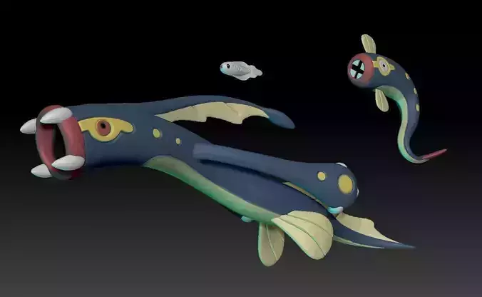 Pokemon Tynamo Eelektrik Eelektross