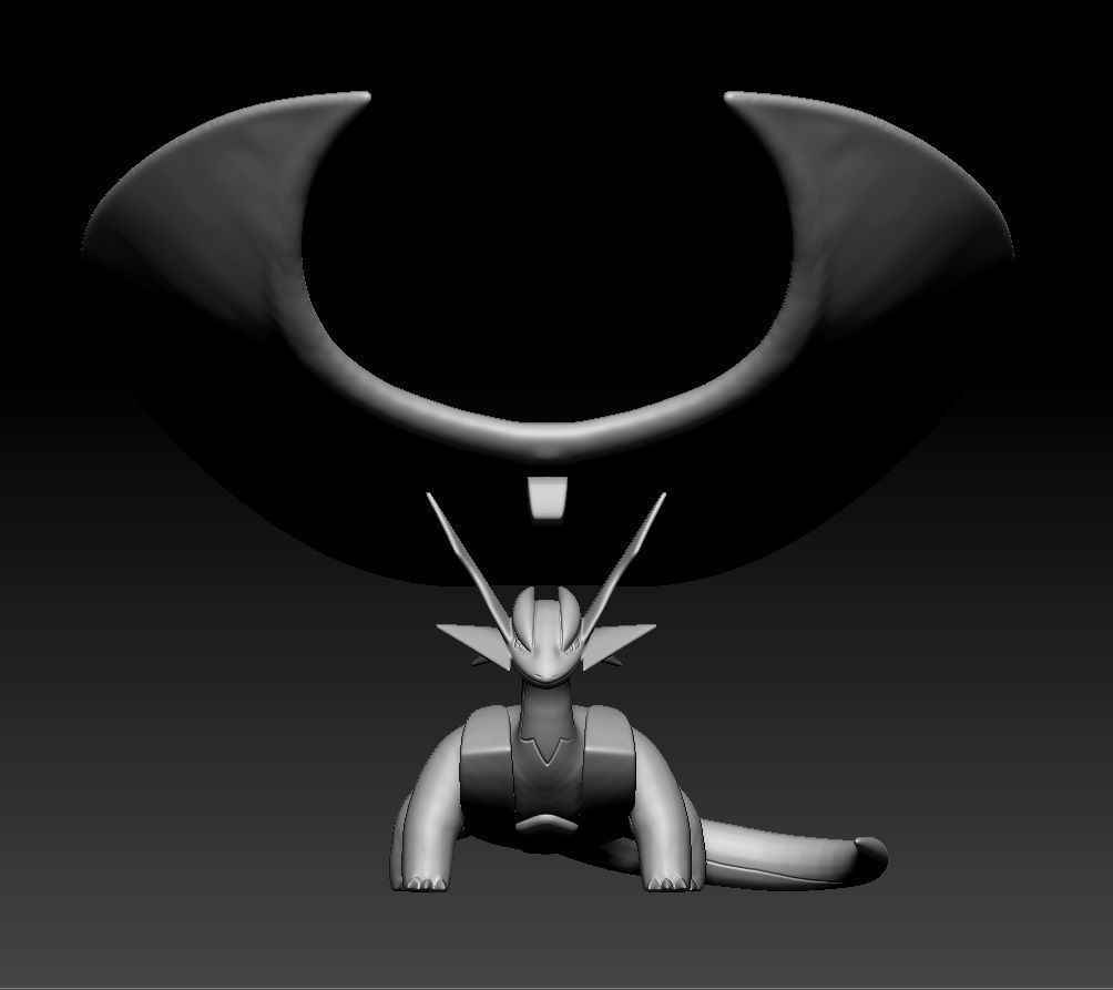 Pokemon Bagon Shelgon Salamence MegaEvolution 3D print model_2