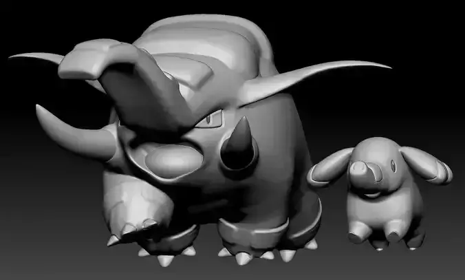 Pokemon Phanpy Donphan