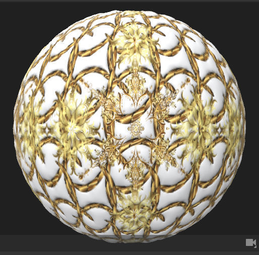 Vintage and doodles Surface PBR Texture on white background Texture_1