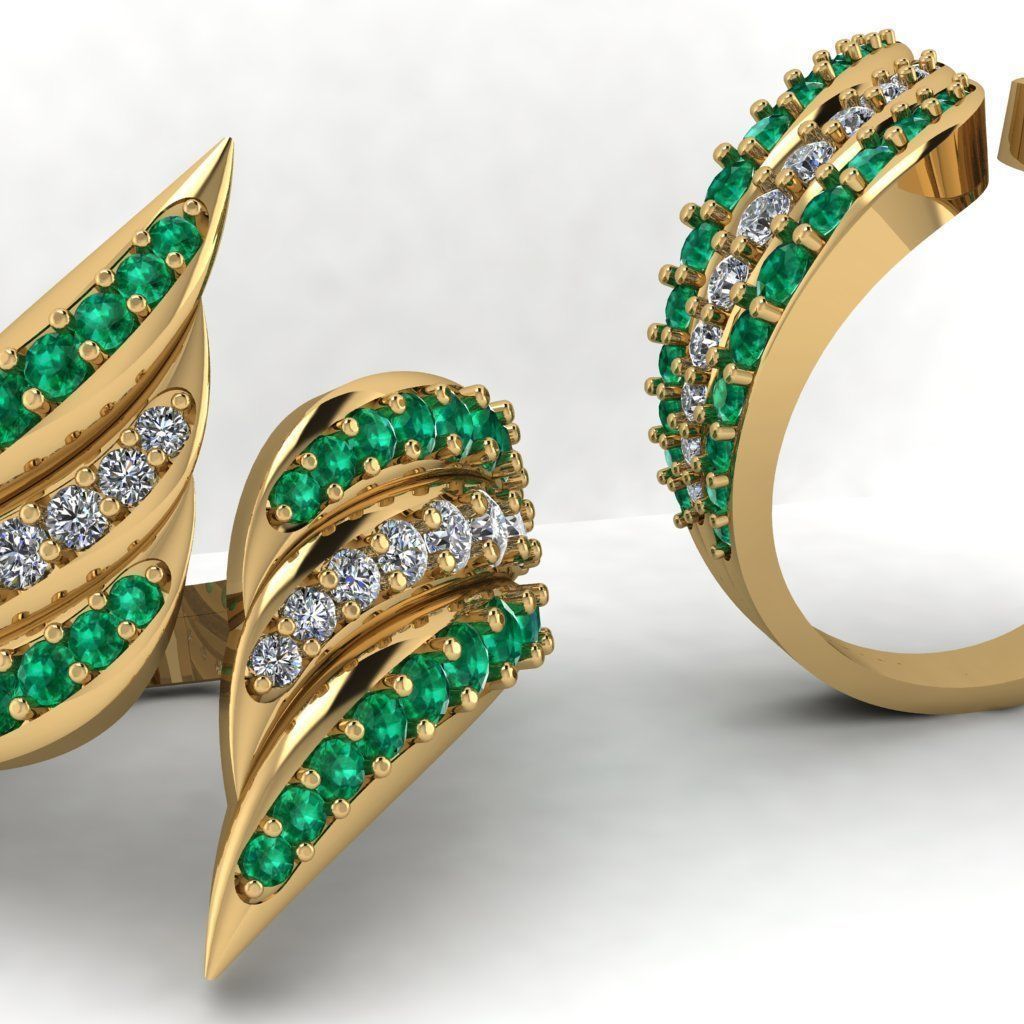 3d- model of Wing ring 3D print model_18