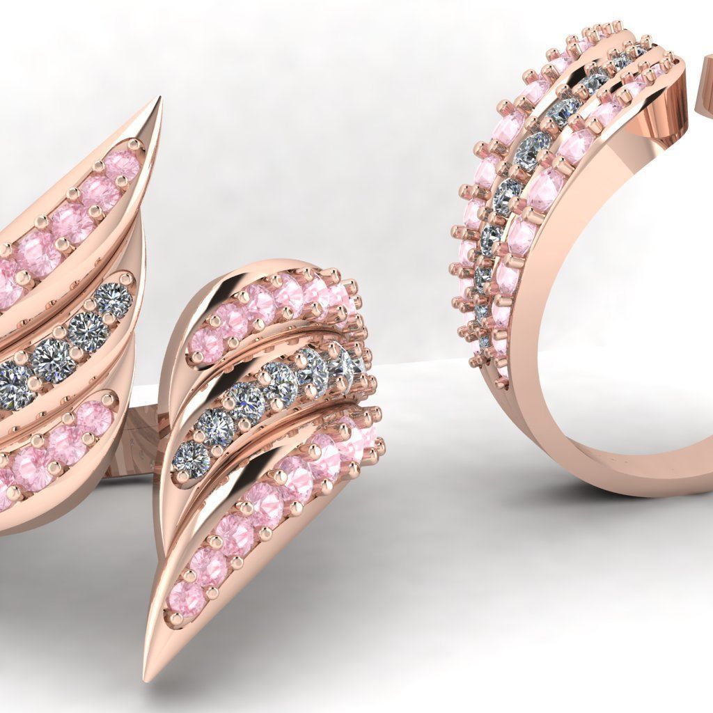 3d- model of Wing ring 3D print model_16