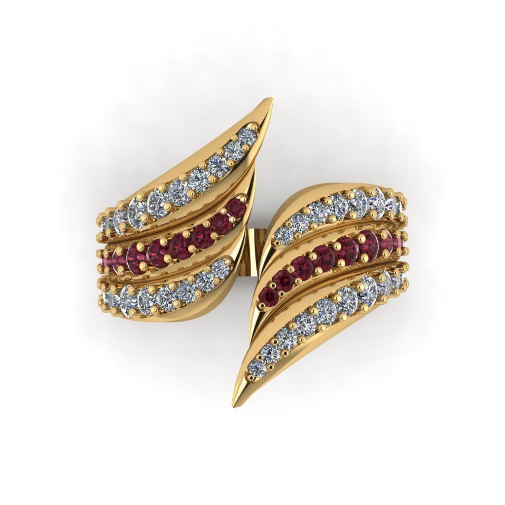 3d- model of Wing ring 3D print model_3