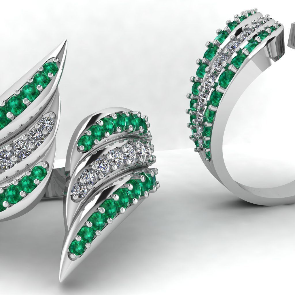 3d- model of Wing ring 3D print model_17