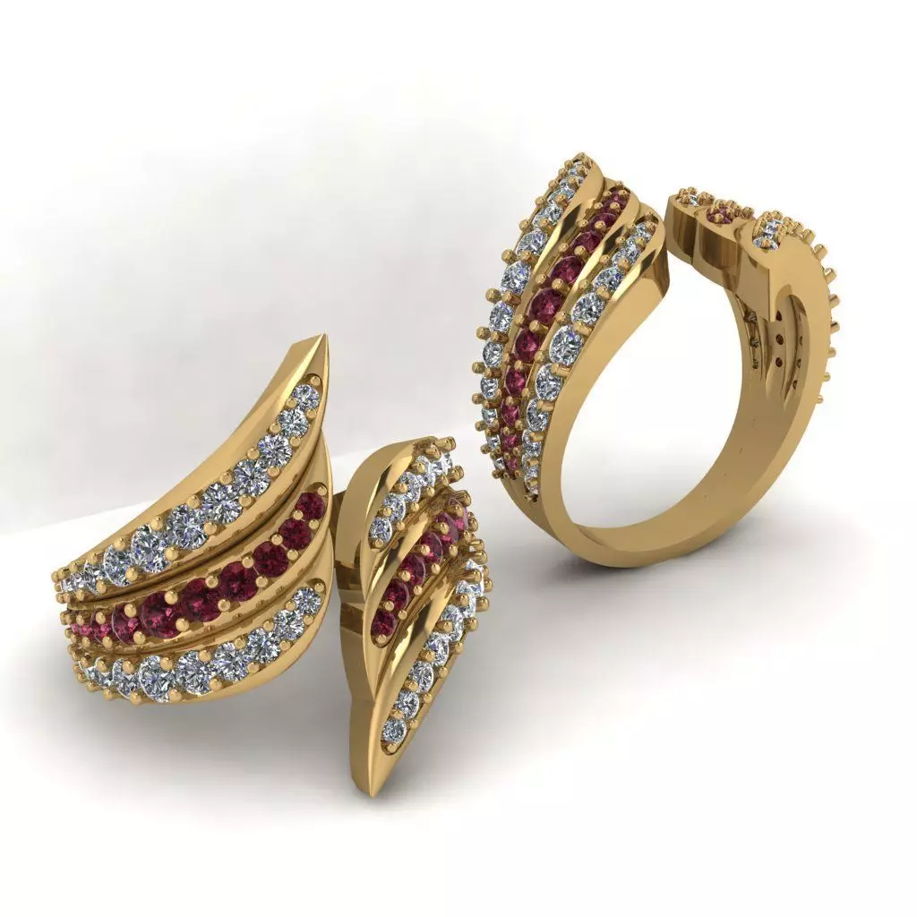 3d- model of Wing ring 3D print model_0