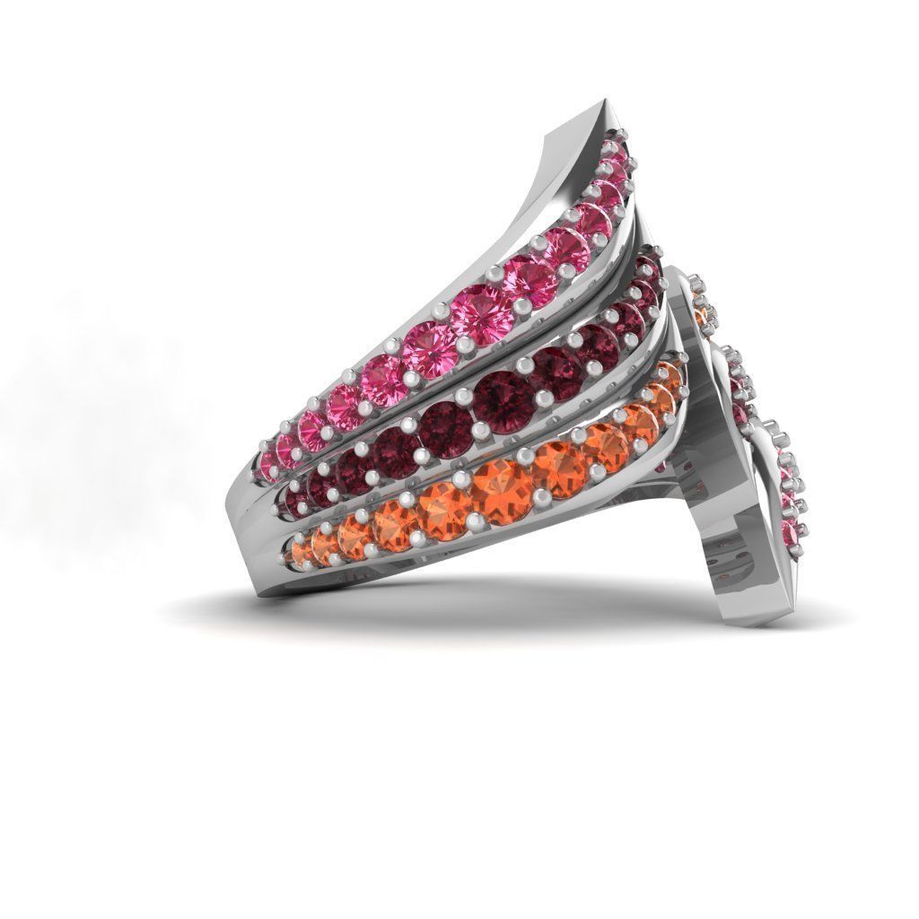 3d- model of Wing ring 3D print model_5