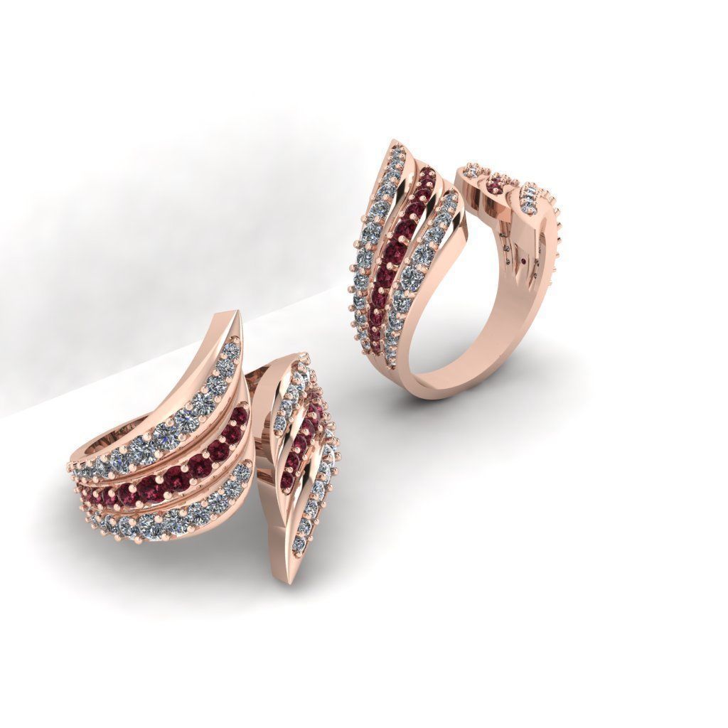 3d- model of Wing ring 3D print model_7