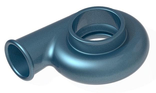 Kids Engineering Compressor Housing 3D print model_1