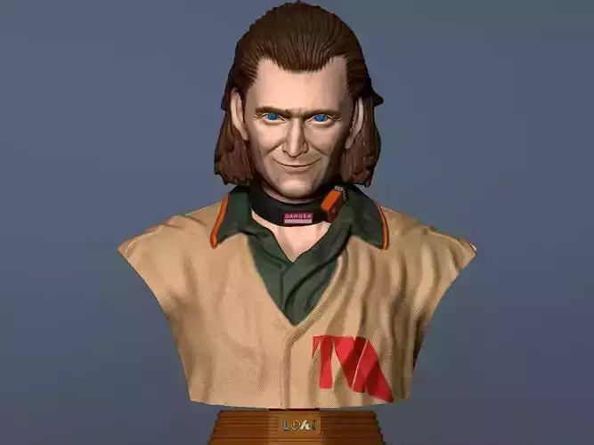 TVA Loki Bust - DisneyPlus Version 3D print model