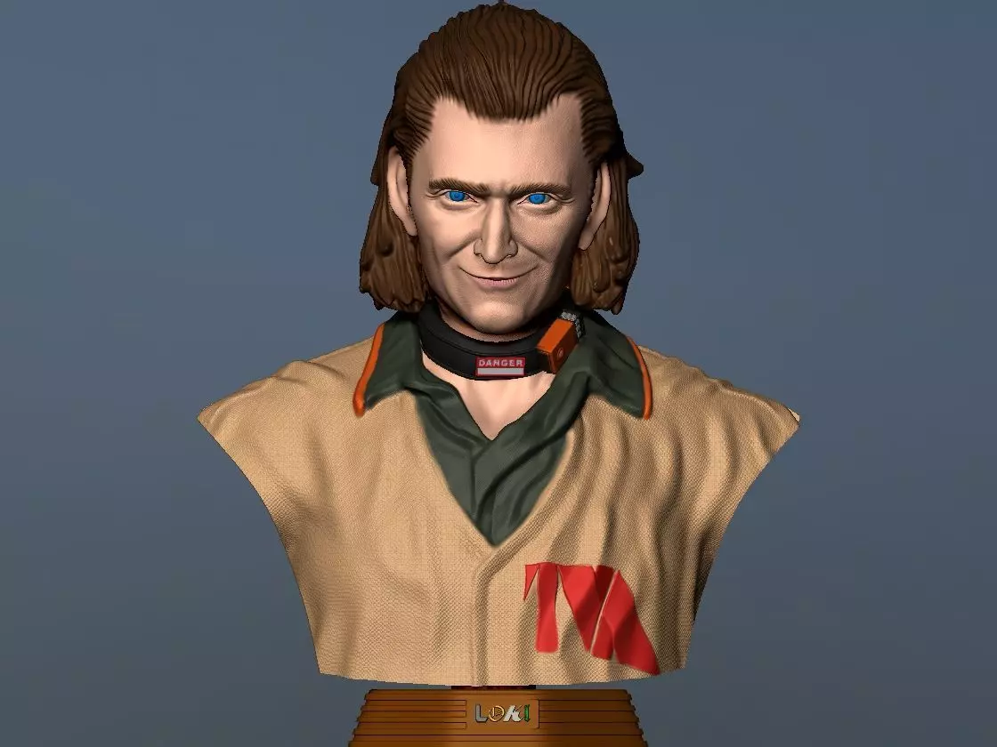 TVA Loki Bust - DisneyPlus Version 3D print model