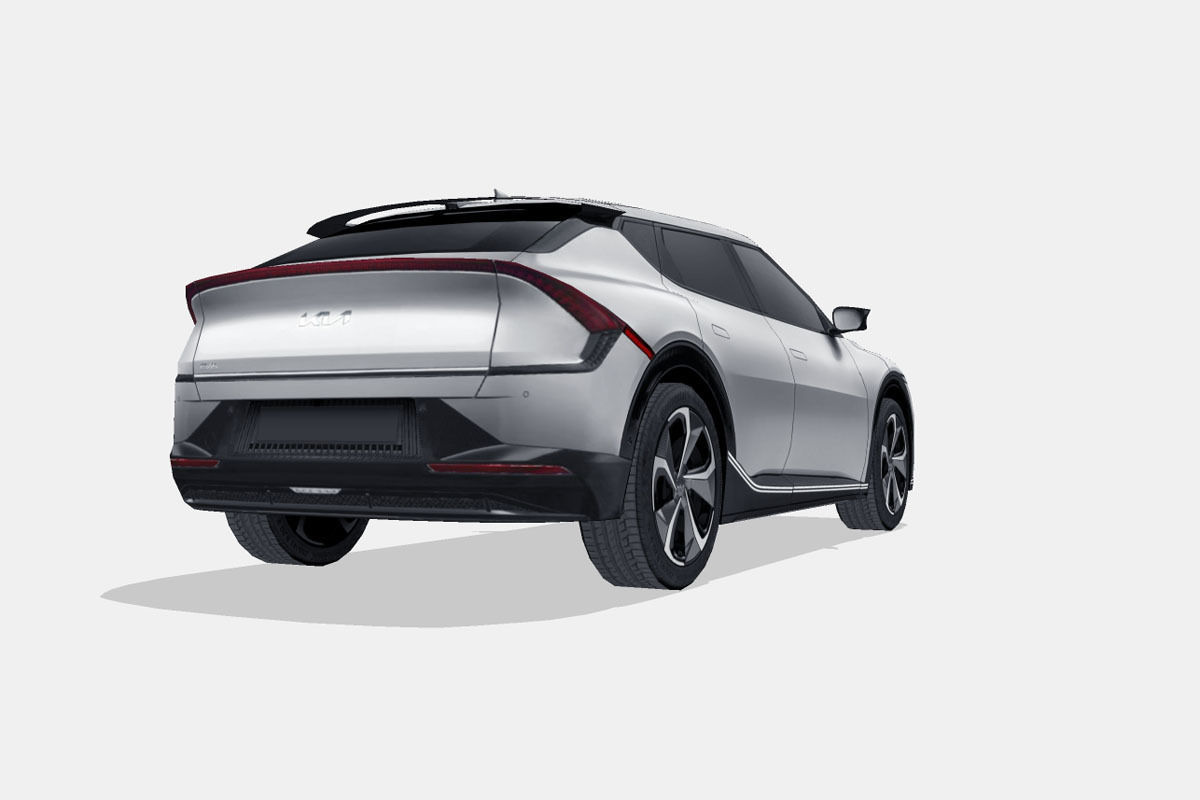Kia EV6 2022 Low-poly 3D model_11
