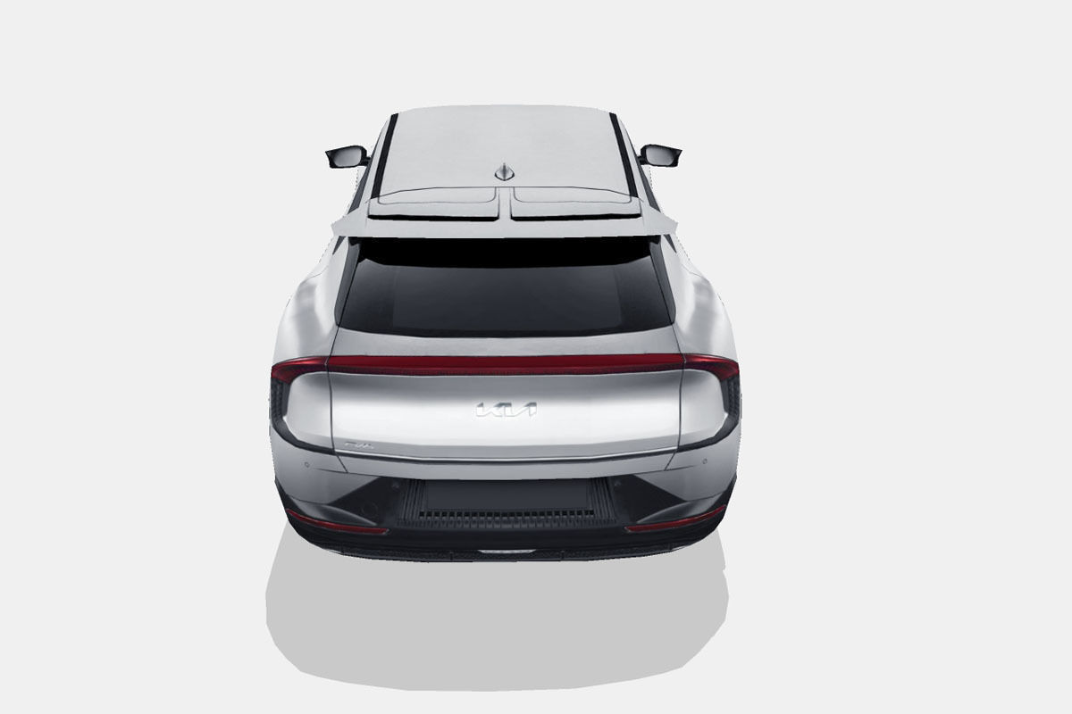 Kia EV6 2022 Low-poly 3D model_9