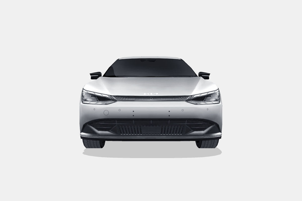 Kia EV6 2022 Low-poly 3D model_3