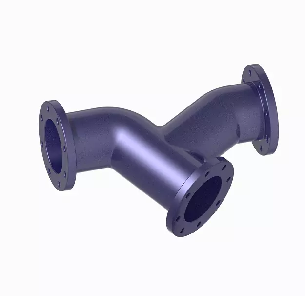 Kids Engineering Y Type Valve 3D print model_0