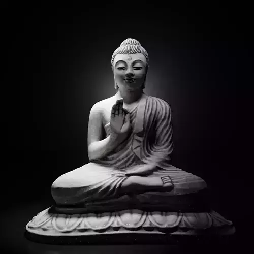 Buddha Statue Photoscaned