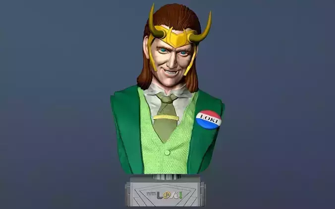President Loki Bust - DisneyPlus Version 3D print model