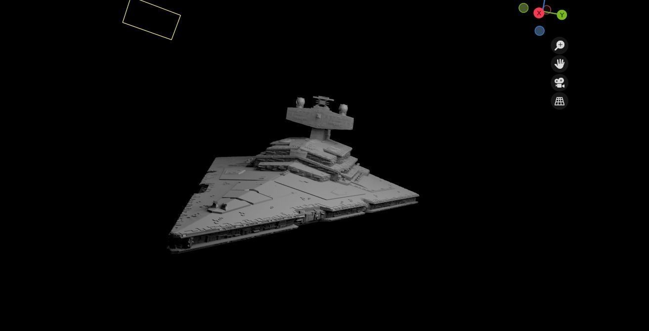 Tector Class Star Destroyer - Star Wars 3D model_7