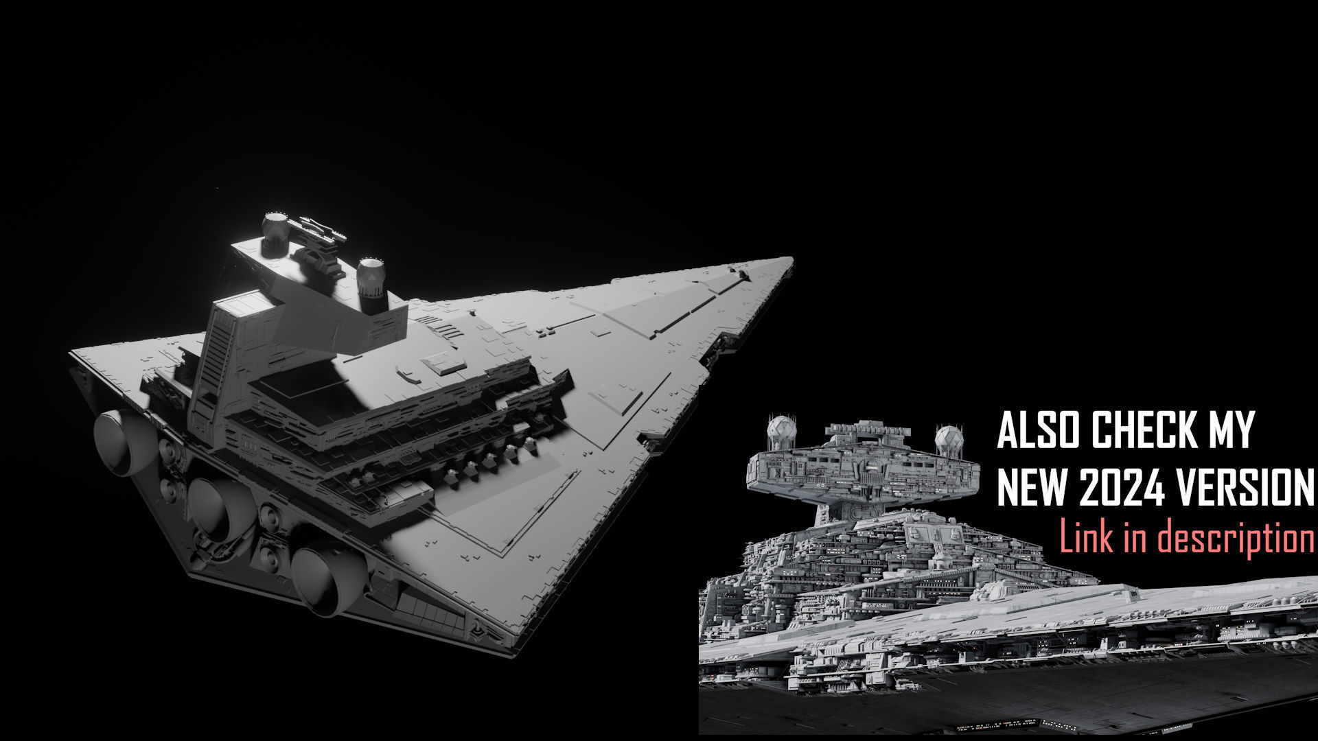 Tector Class Star Destroyer - Star Wars 3D model_2