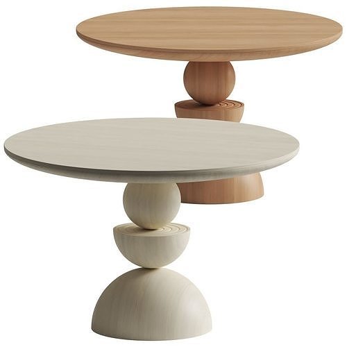 Sonali Dining Table 3D model