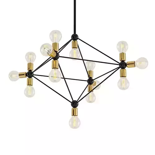 MODO CHANDELIER GOLD NEW