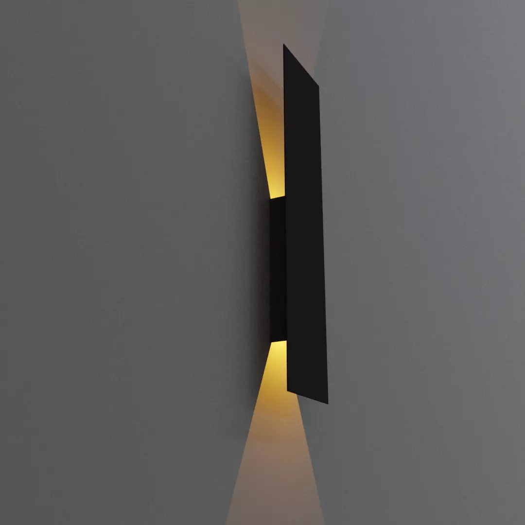 Wall lamp 3D model_0