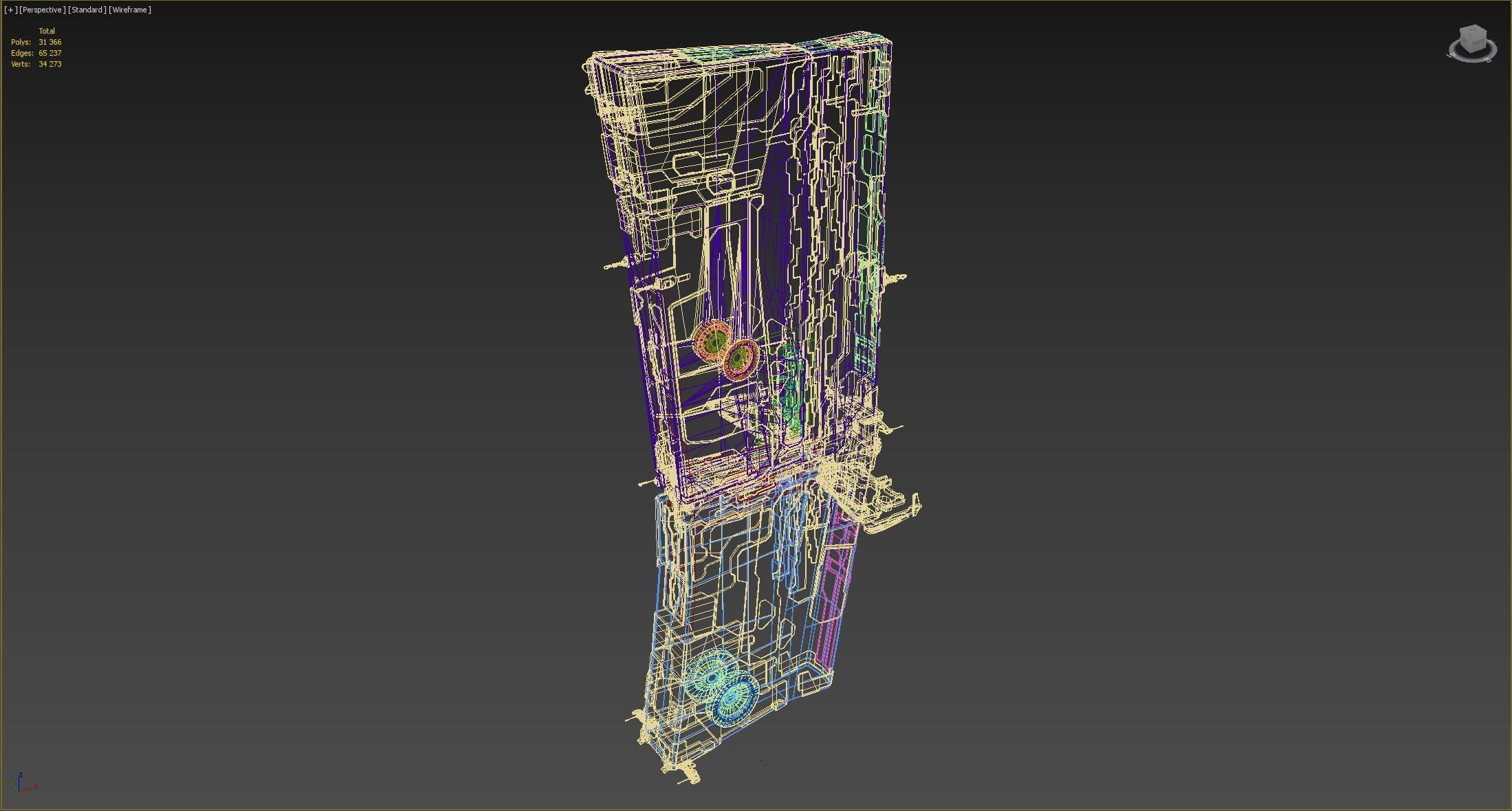 Alien Spaceship 3D model_15