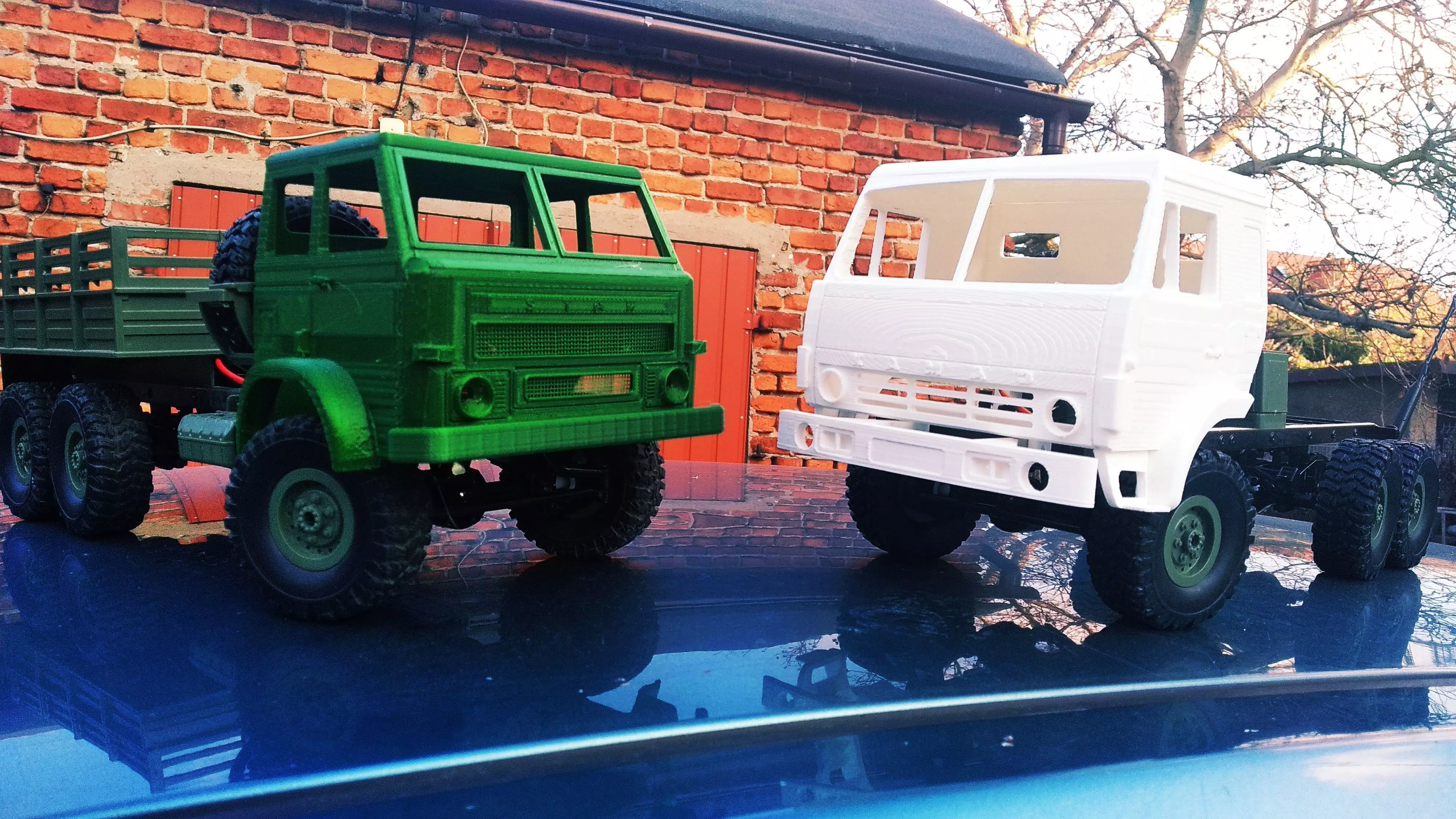 Alternative Star 266 cab for the WPL chassis 3D print model