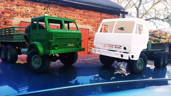 Alternative Star 266 cab for the WPL chassis 3D print model