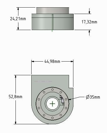 Turntable for cranes or other applications Typ B 3D print model_6