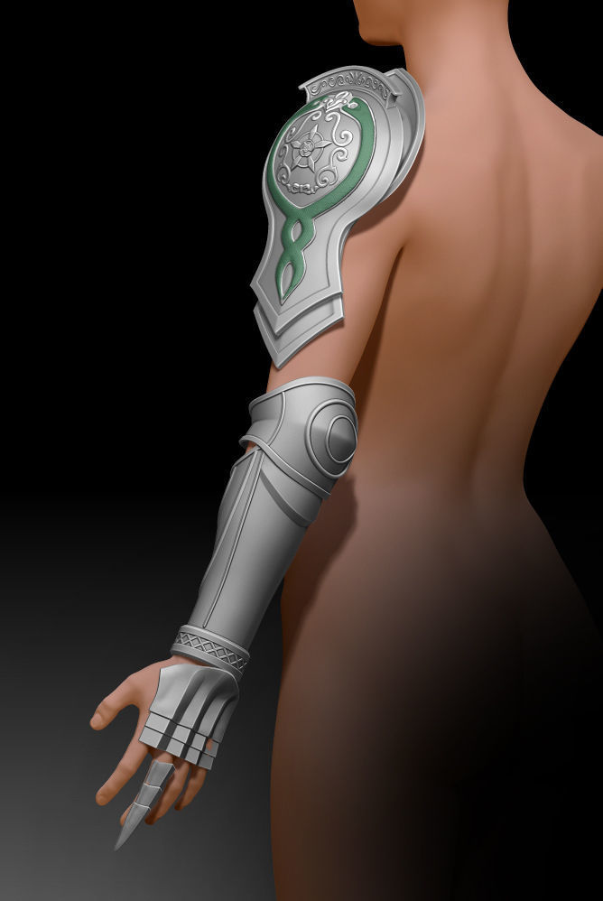 Soulcalibur Ivy Armor 3D print model_15