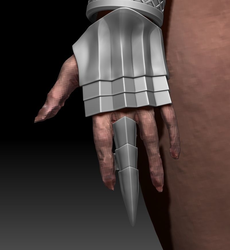 Soulcalibur Ivy Armor 3D print model_17