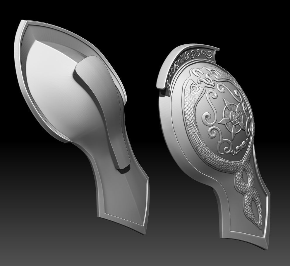 Soulcalibur Ivy Armor 3D print model_9