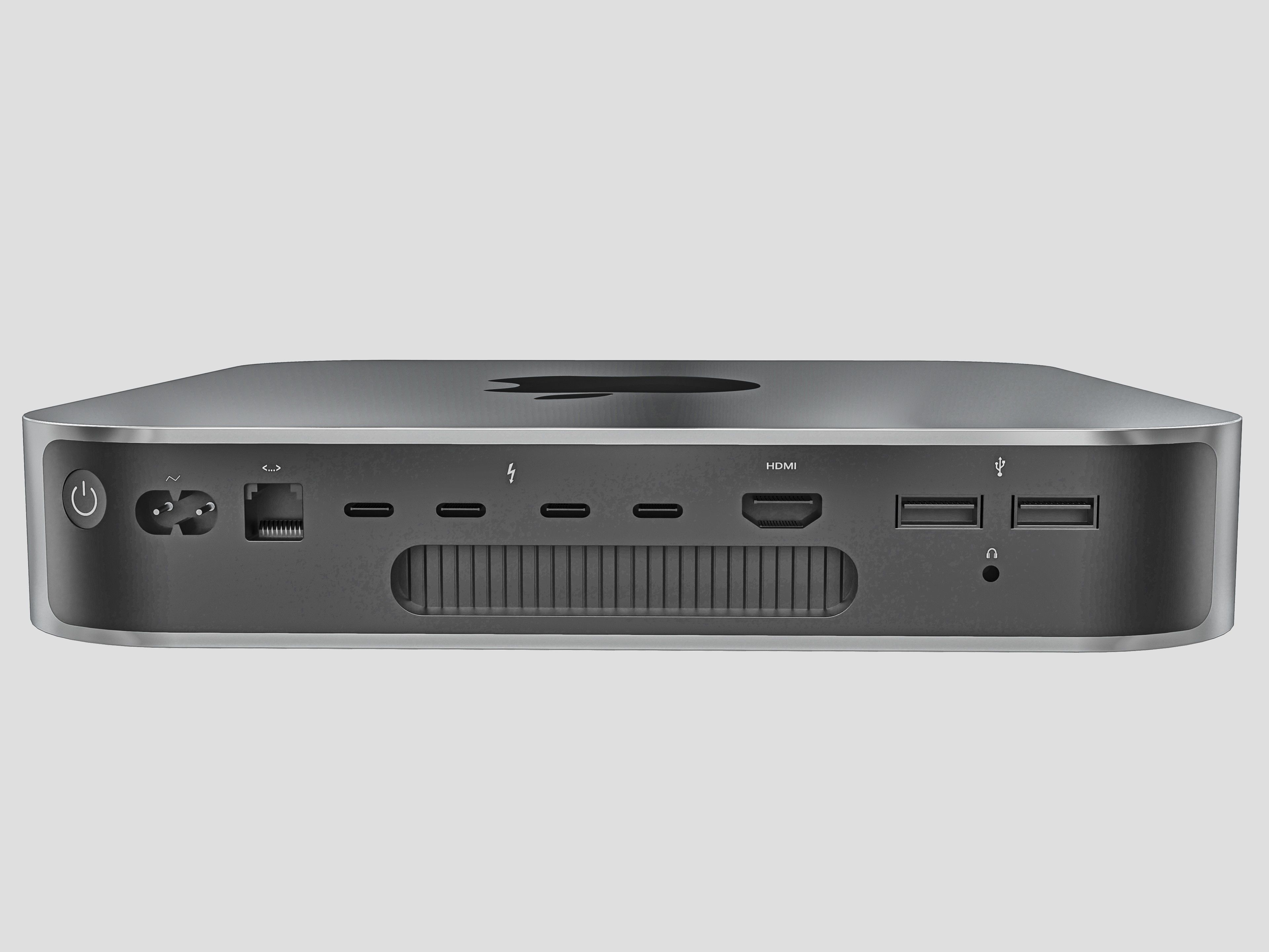 Mac mini M1 Low-poly 3D model_5