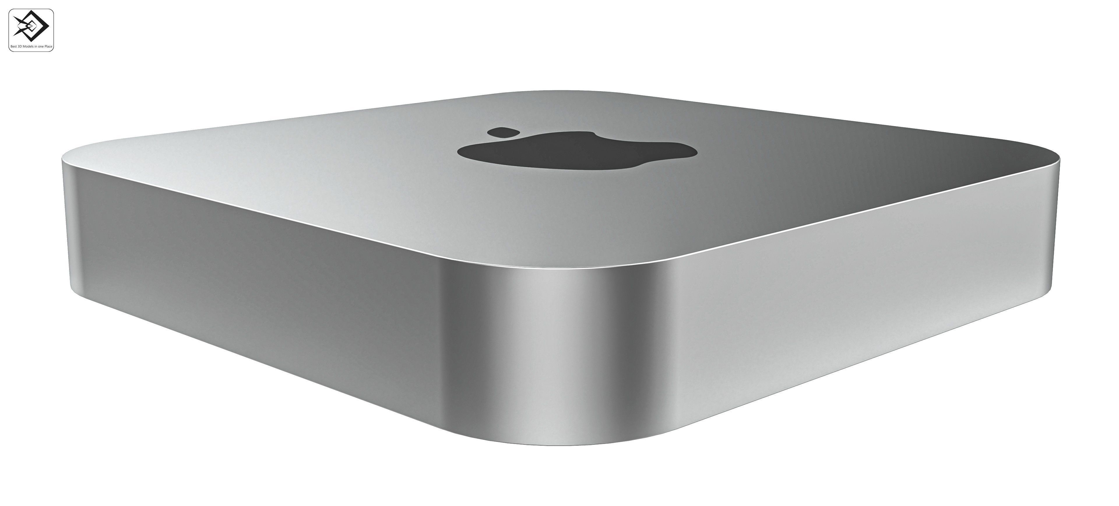 Mac mini M1 Low-poly 3D model_3