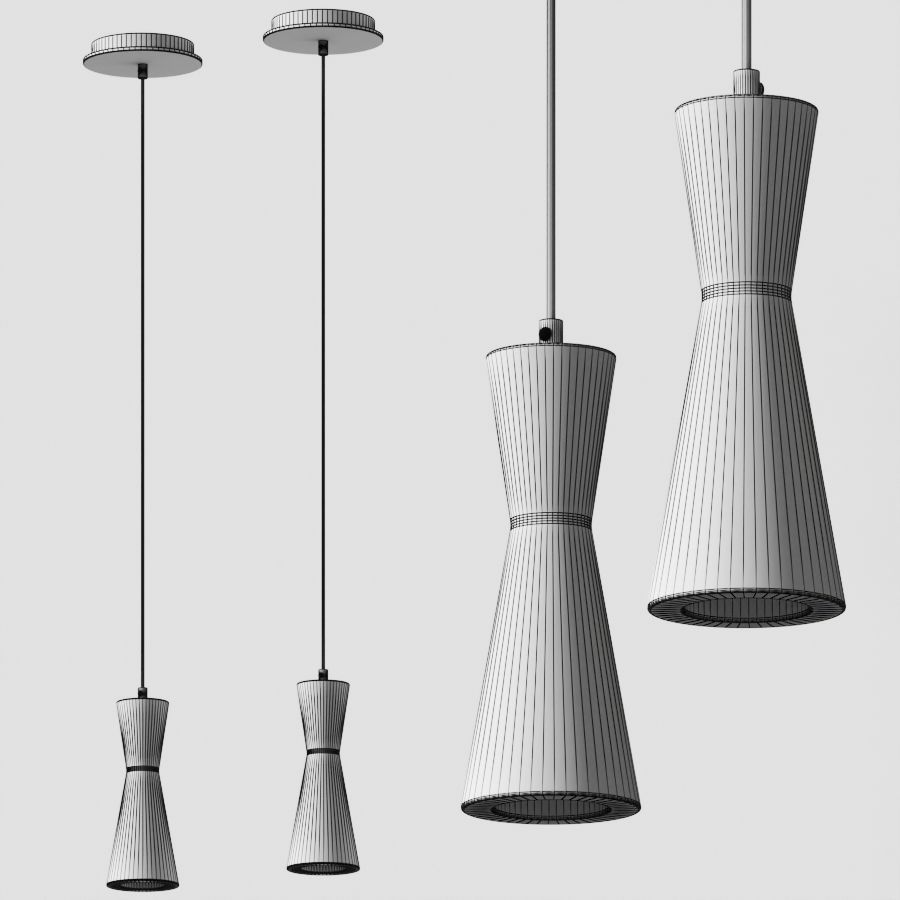 Mineral Conique by Market set 3D model_1