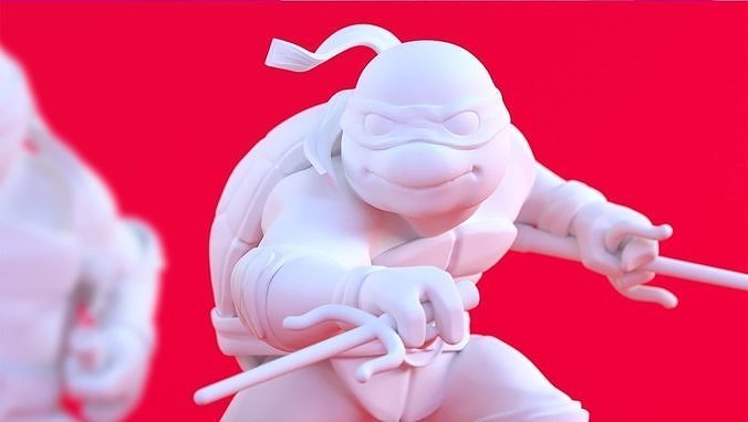 RAPHAEL TMNT 3D print model