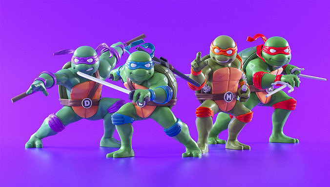 TMNT INFINITY 3D print model