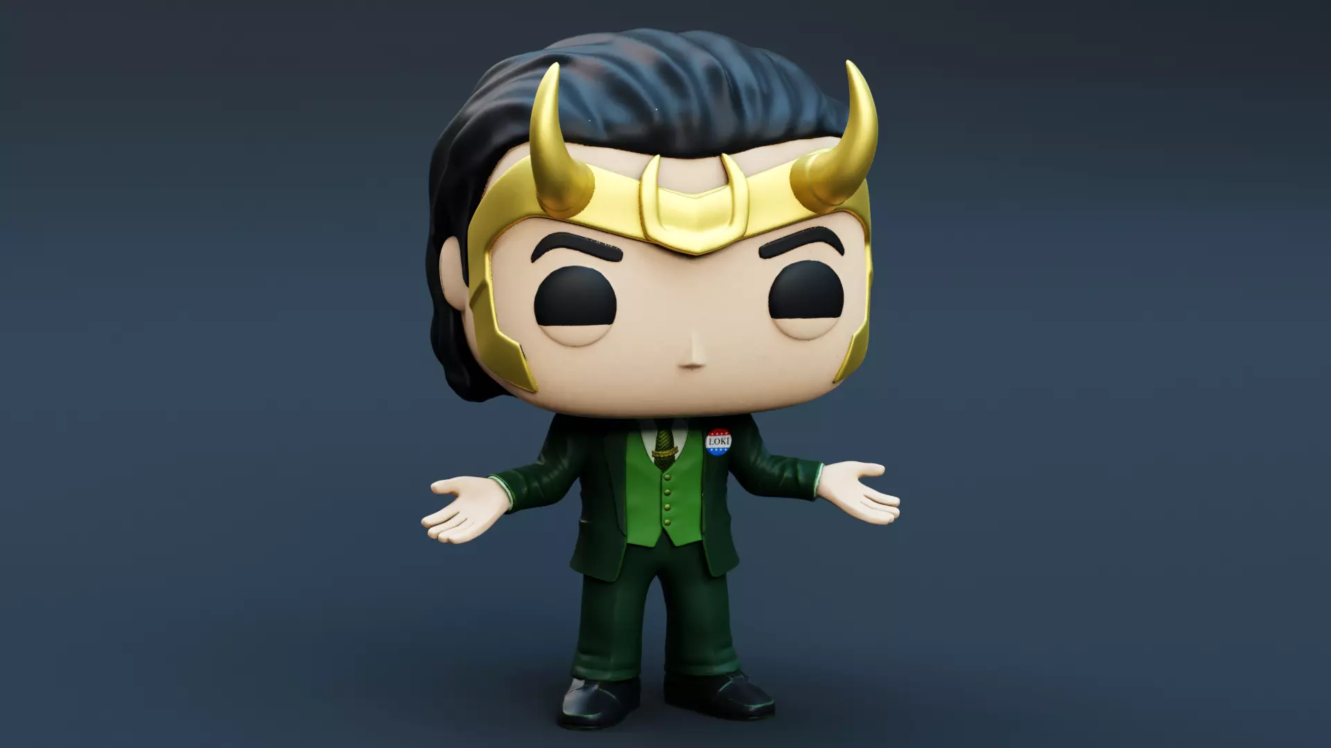 Funko Loki Candidate 3D print model_0