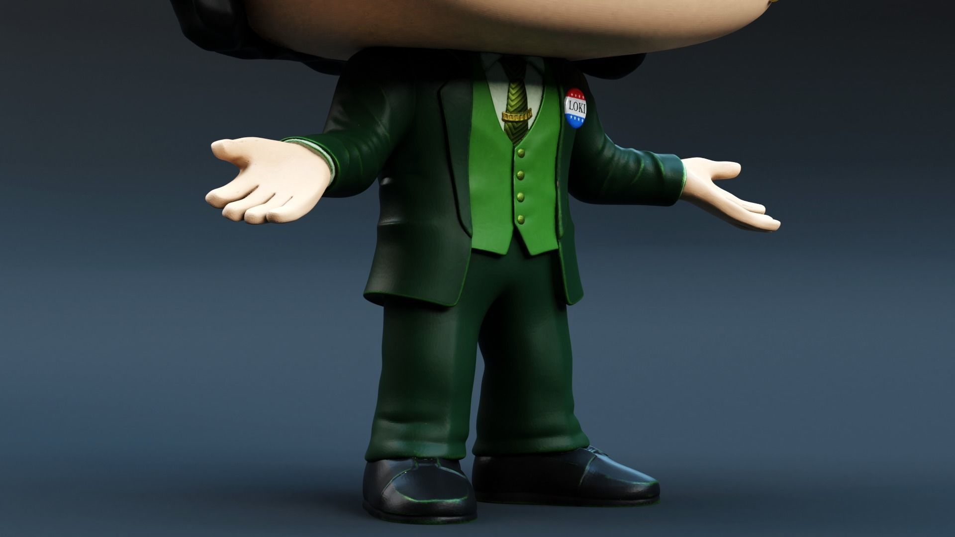 Funko Loki Candidate 3D print model_3