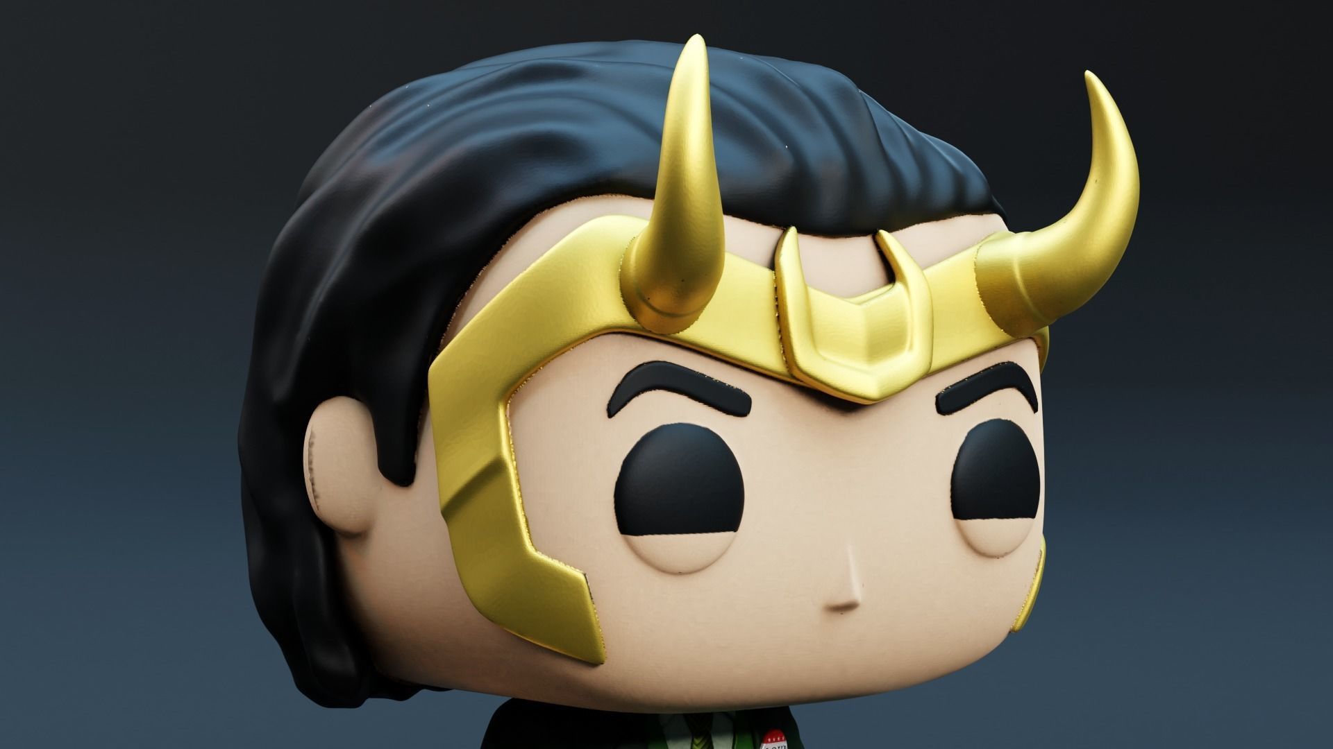 Funko Loki Candidate 3D print model_4