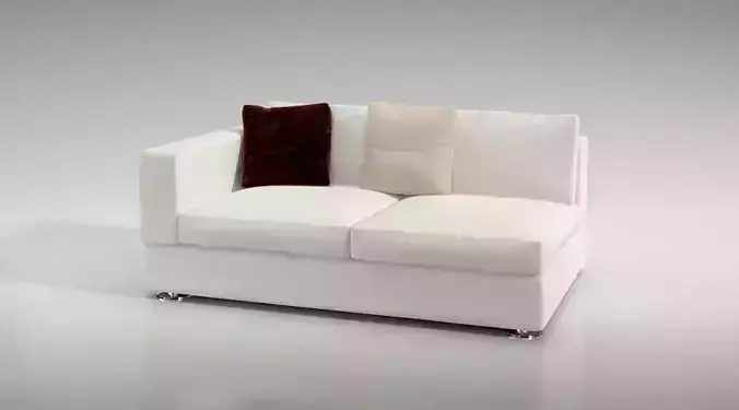 White Modern Couch