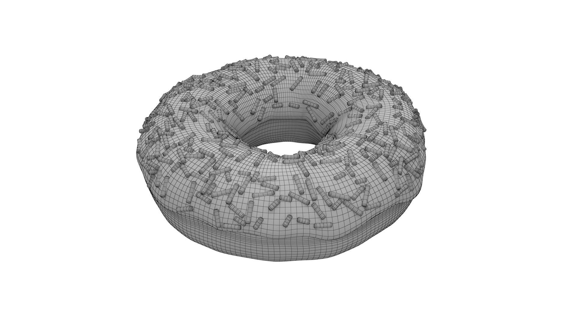 Donut 02 3D model_12