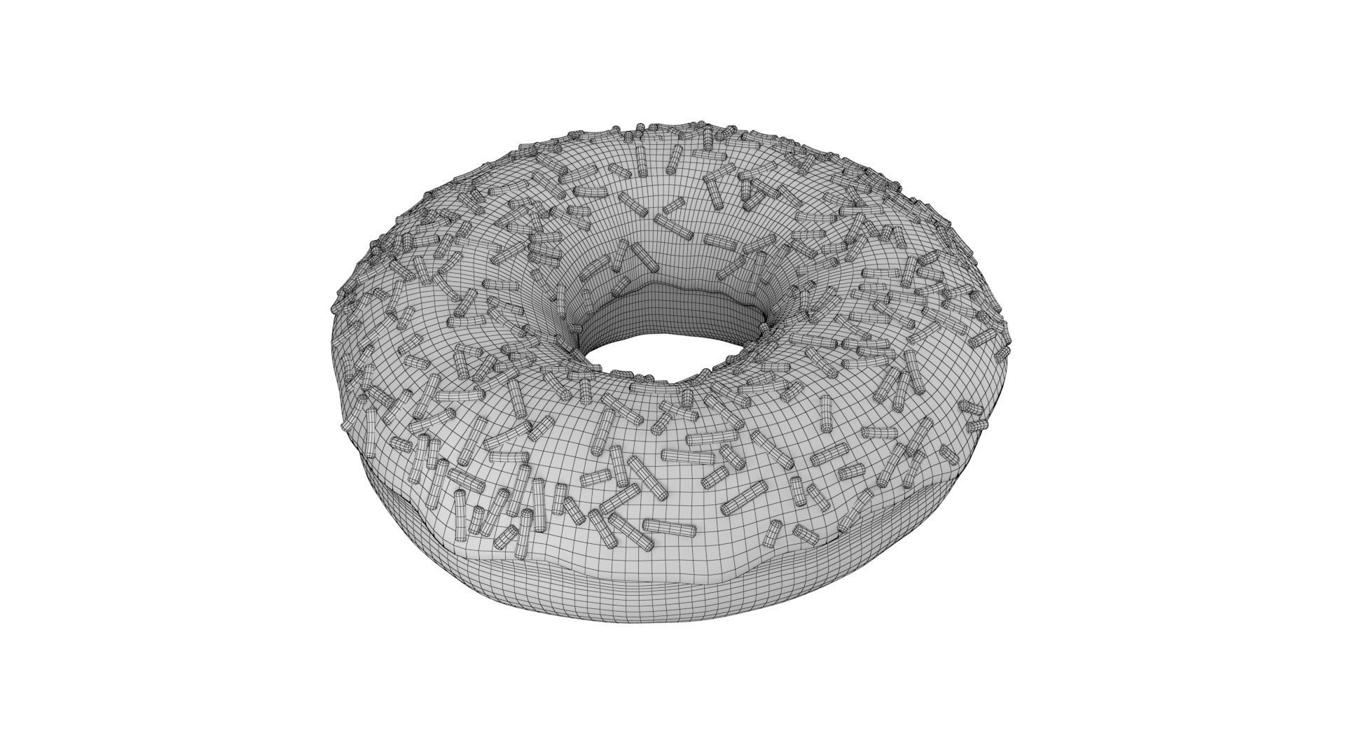 Donut 02 3D model_10