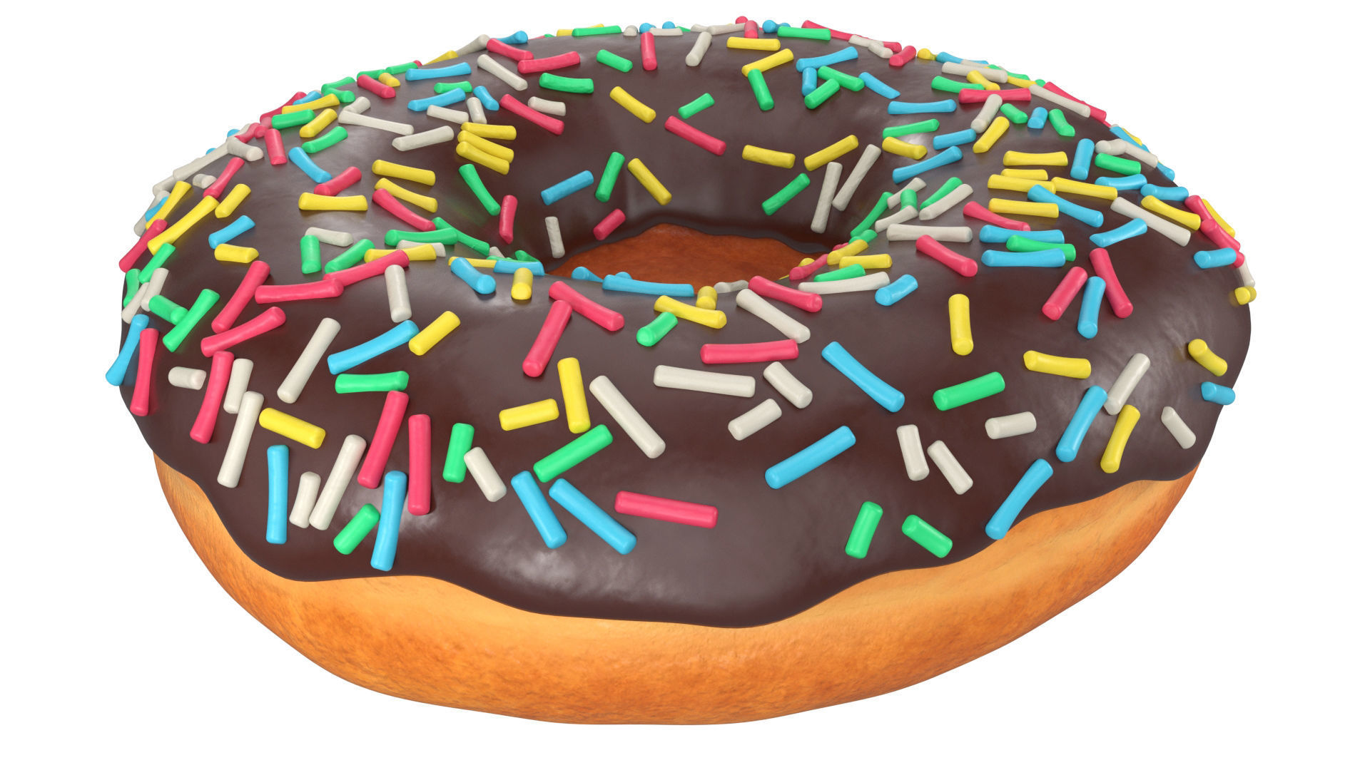 Donut 02 3D model_8