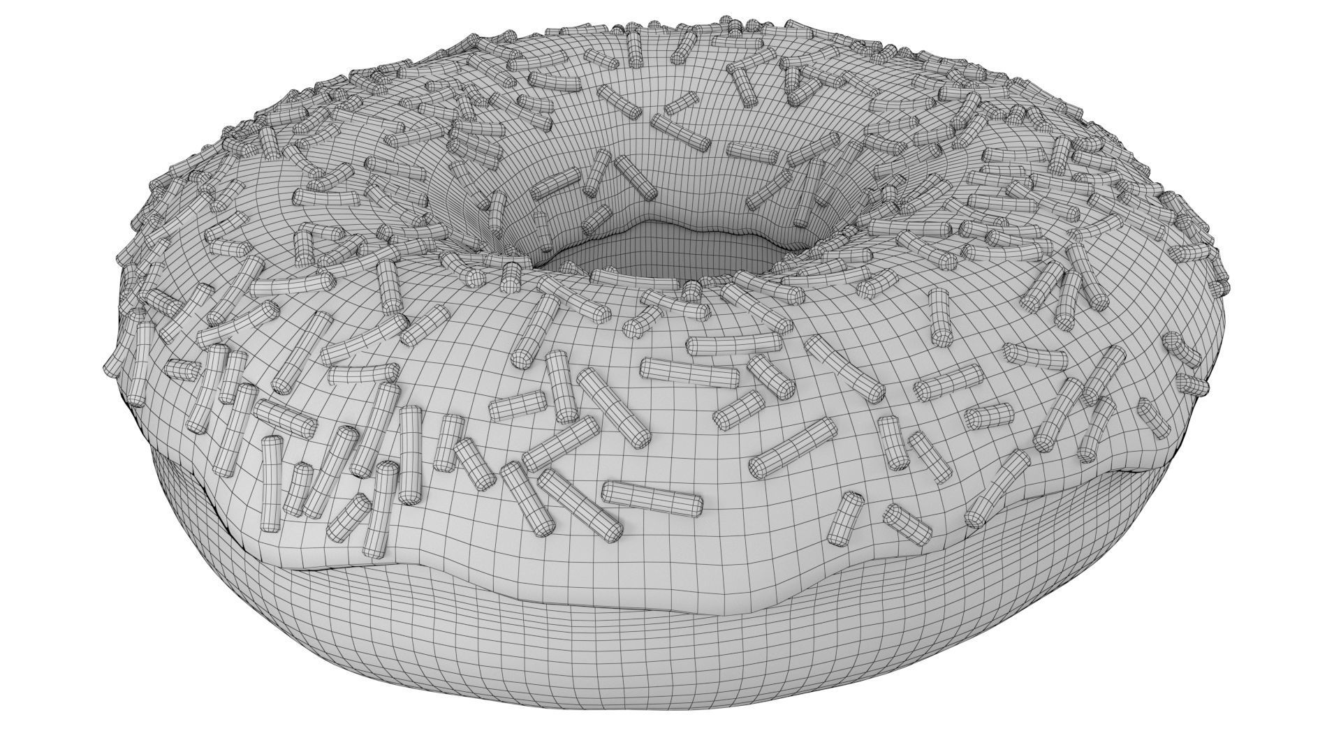 Donut 02 3D model_16