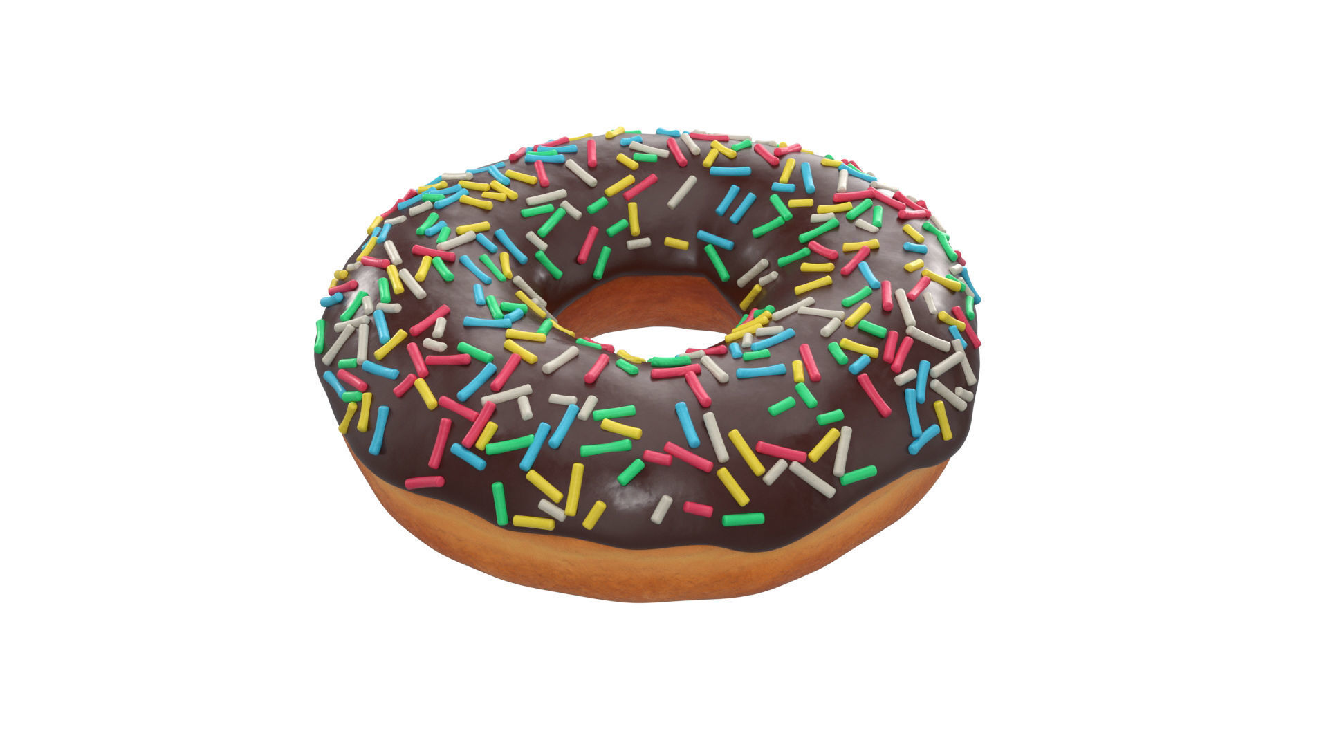 Donut 02 3D model_4