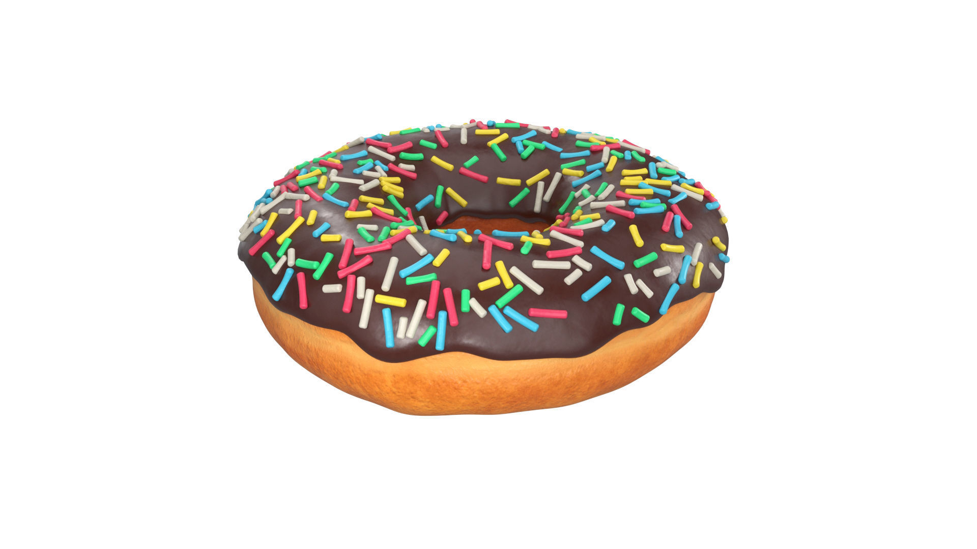 Donut 02 3D model_5