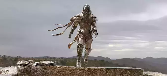 Space Suit Sci fi 3D model