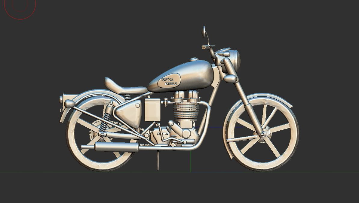 royal 350  3D model_1