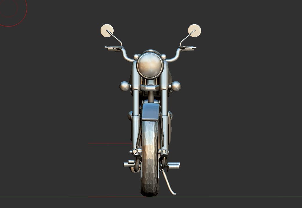 royal 350  3D model_3